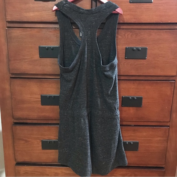 NWT Nike Dark Gray and White One Piece Shorts Jumpsuit, XS - Picture 4 of 8